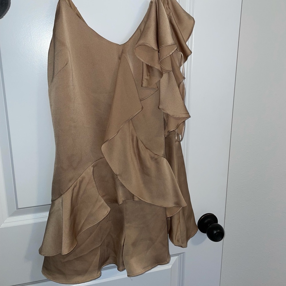 Eleighs Gold Romper, Size M